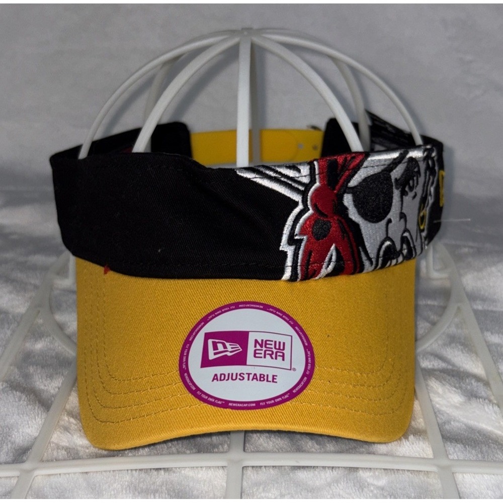 Pittsburgh Pirates Visor New Era Women's Adjustable Embroidered Pirate